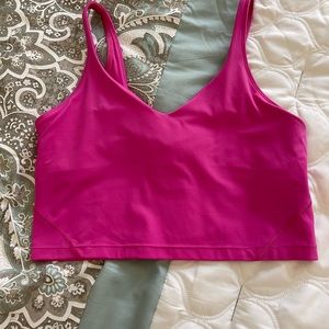 LULULEMON Align tank size 12. Sonic pink.